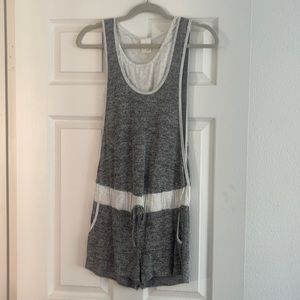Gray romper